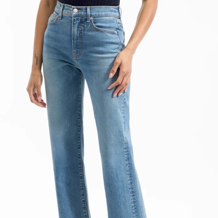 Veronica Beard Light Blue Flare Jeans